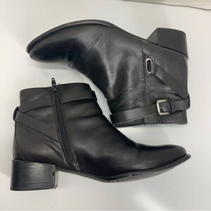 Anthropologie Liendo Black Boots Size 10